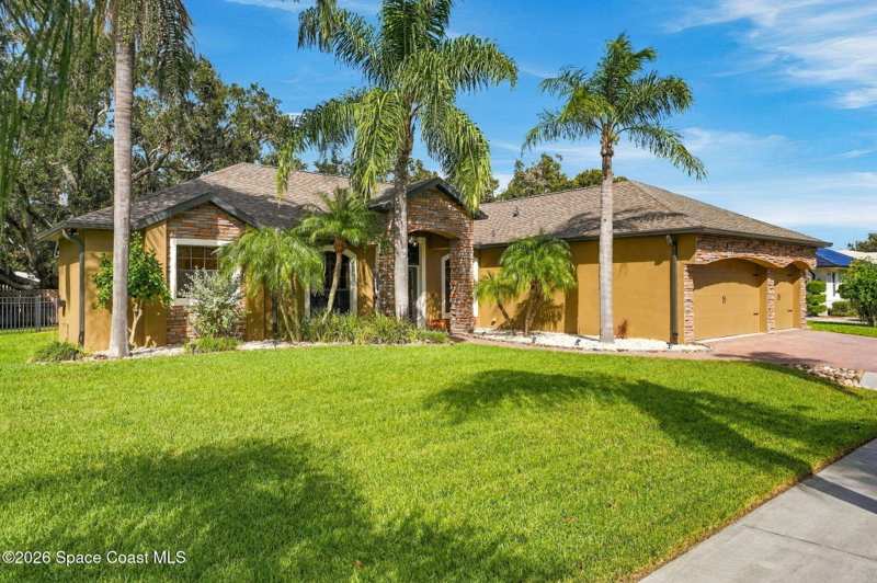 4 bedroom Single Family Residence at 1202 Curry Dell Lane, Rockwell South, Merritt Island — photo 1