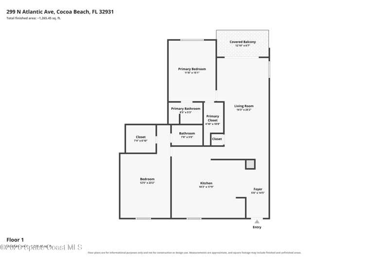 2 bedroom Condominium at 299 N Atlantic Avenue #304, The Sands Condo, Cocoa Beach — photo 1