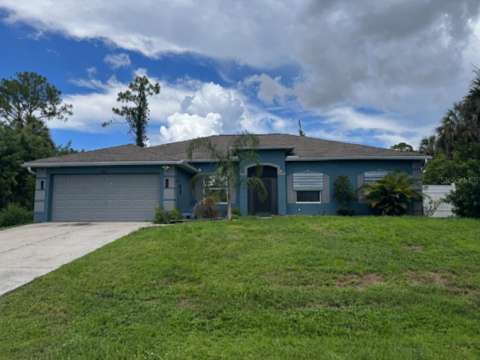 2632 Bluebird Avenue, starter home for sale in North Port