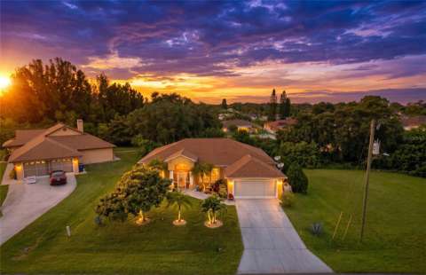 12004 Sarto Lane, waterfront for sale in North Port