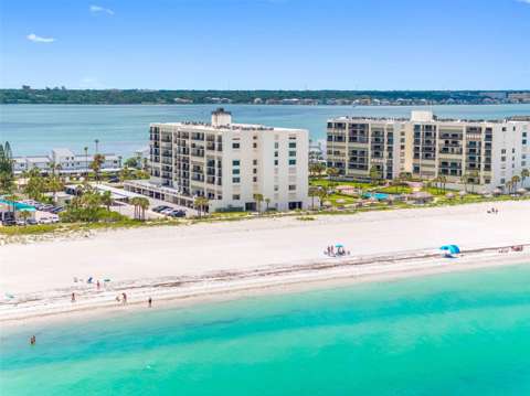 1400 Gulf Boulevard #409, waterfront for sale in Clearwater Beach