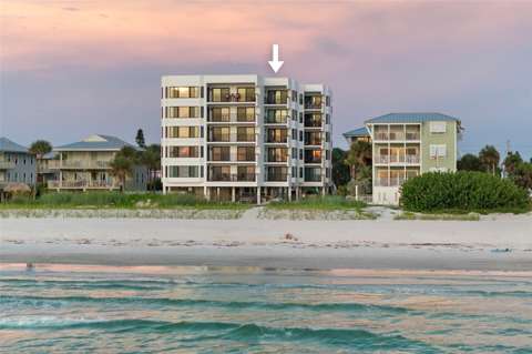 1310 Gulf Boulevard #502, waterfront for sale in Indian Rocks Beach