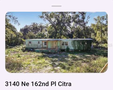 3140 NE 162Nd Place, home for sale in Citra 32113