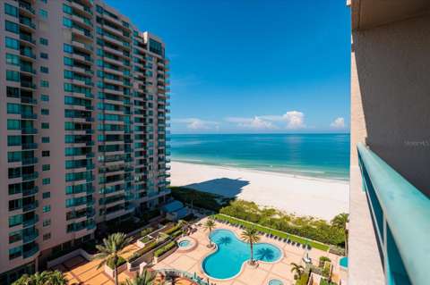 1520 Gulf Boulevard #1107, pool for sale in Clearwater