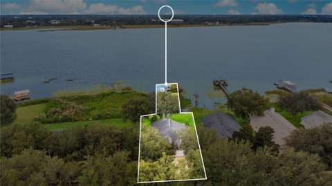 1821 Lake Villa Drive, waterfront for sale in Tavares