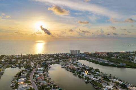 337 La Hacienda Drive, waterfront for sale in Indian Rocks Beach