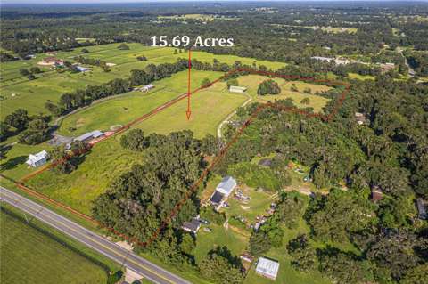 12615 NW Gainesville Road, home for sale in Reddick 32686