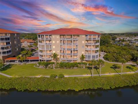 6100 Jessie Harbor Drive #202, waterfront for sale in Osprey