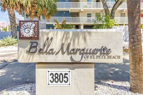 3805 Gulf Boulevard #205, pool for sale in St. Pete Beach
