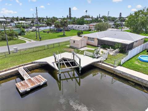 13224 Neptune Drive, waterfront for sale in Hudson