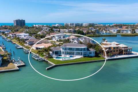 600 Putter Lane, pool for sale in Longboat Key