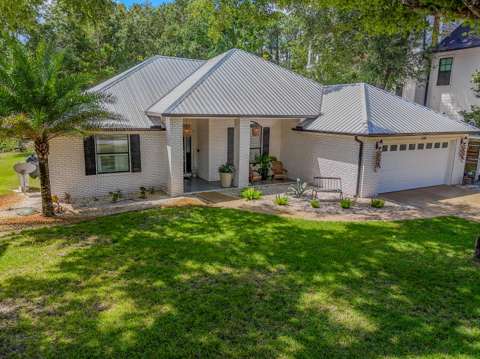 349 Little Canal Drive, waterfront for sale in Santa Rosa Beach