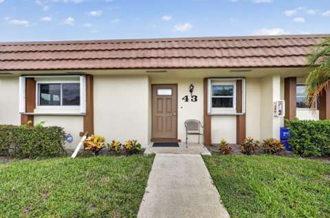 5730 Fernley Drive #43, home for sale in West Palm Beach 33415