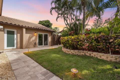 734 Camino Gardens Lane, pool for sale in Boca Raton