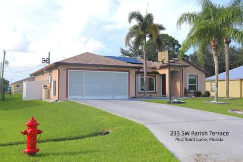 233 SW Parish Terrace, home for sale in Port St. Lucie 34984