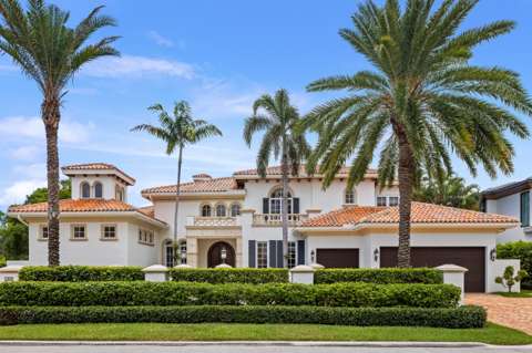 248 W Alexander Palm Road, waterfront for sale in Boca Raton