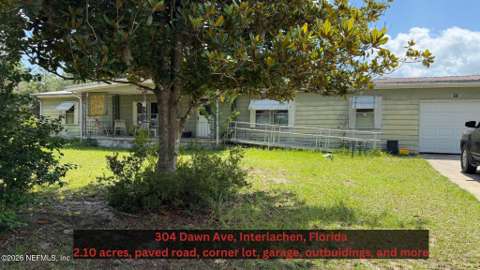 304 Dawn Avenue, home for sale in Interlachen 32148
