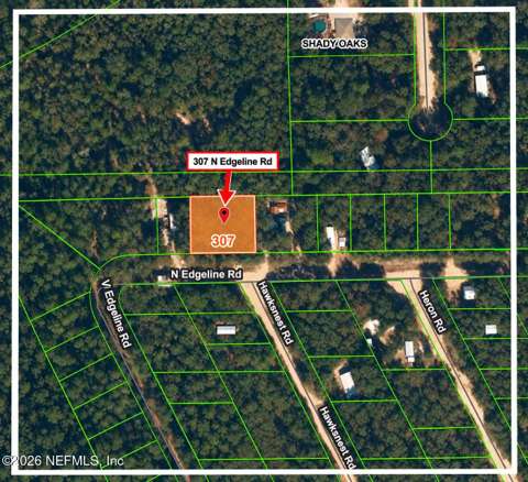 307 N Edgeline Road, home for sale in Satsuma 32189