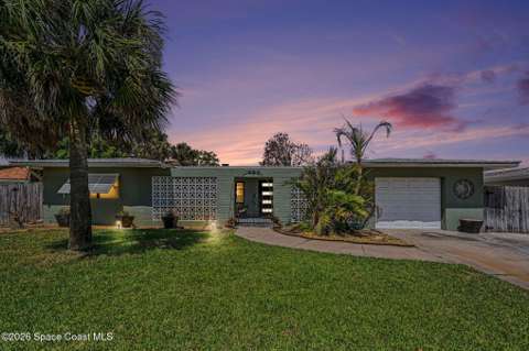 480 Temple Street, 4-bedroom for sale in Satellite Beach