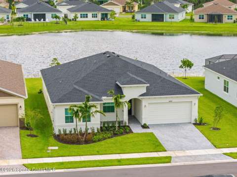 1443 Blessed Isles Drive, waterfront for sale in Palm Bay