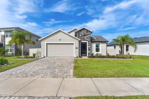 3466 Rixford Way, waterfront for sale in Palm Bay