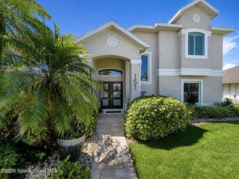 151 Seaglass Drive, pool for sale in Melbourne Beach