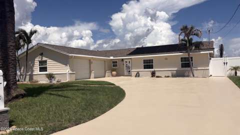 328 Carmine Drive, waterfront for sale in Cocoa Beach