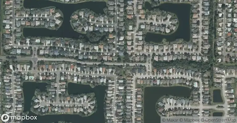 Aerial view of Heritage Oaks