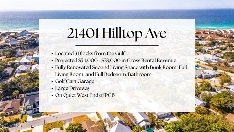 3 bedroom SingleFamilyResidence at 21401 Hilltop Avenue, Riviera Beach, Panama City Beach — photo 2