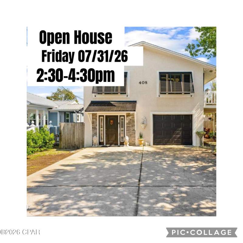 4 bedroom SingleFamilyResidence at 408 Dolphin Street, Bid-A-Wee Beach 1st Add, Panama City Beach — photo 1