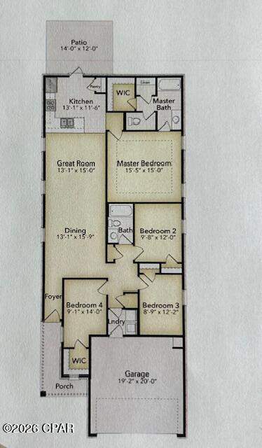 4 bedroom SingleFamilyResidence at 7041 Traditions Drive, Parkbrook, Panama City — photo 2