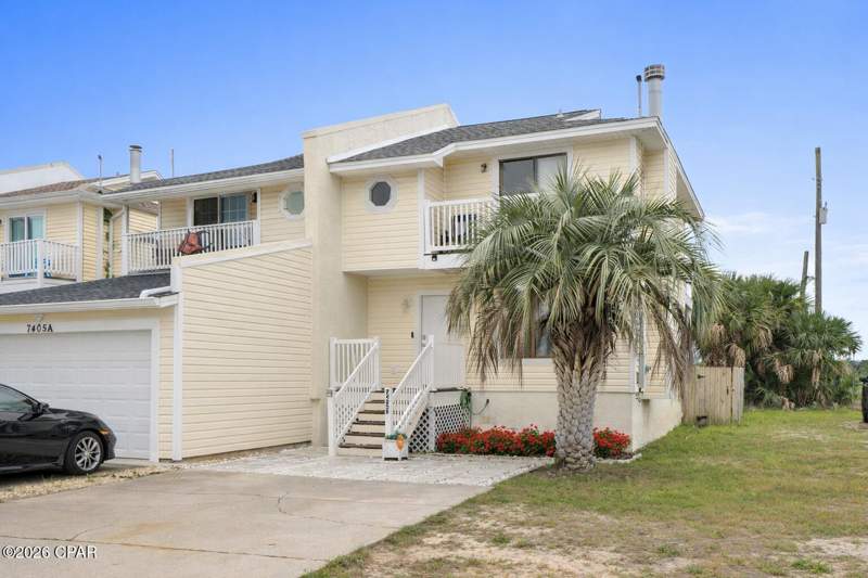 3 bedroom Attached at 7405 Beach Drive B, Holiday Beach Unit 14, Panama City — photo 2