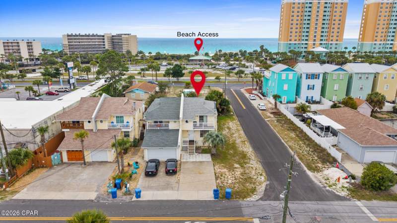 3 bedroom Attached at 7405 Beach Drive B, Holiday Beach Unit 14, Panama City — photo 3
