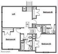 4 bedroom SingleFamilyResidence at 1317 Buttonsage Avenue Lot 653 - Navarre Plan, Sweetbay, Panama City — photo 4