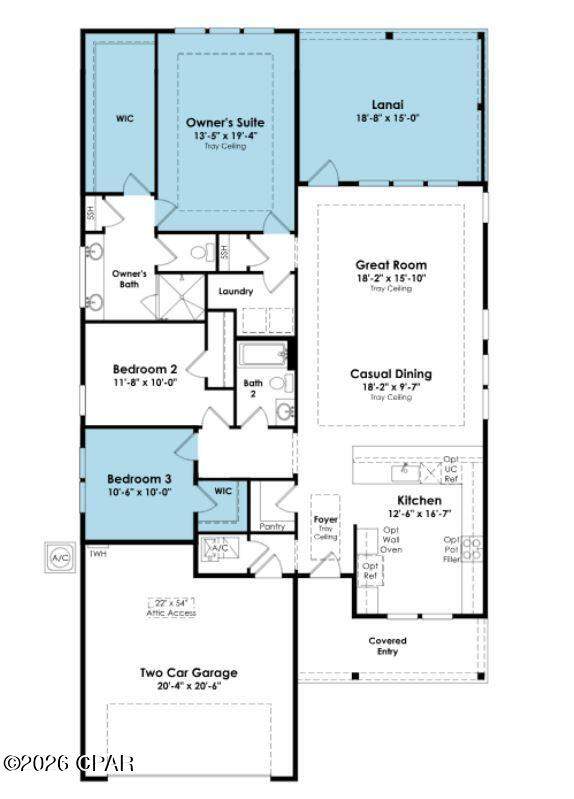 3 bedroom SingleFamilyResidence at 229 Palatka Street, Salt Grass at Ward Creek, Panama City Beach — photo 2