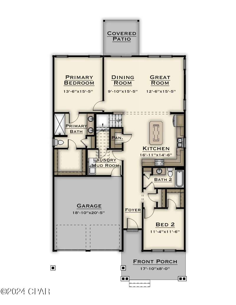 4 bedroom SingleFamilyResidence at 742 Crystal Bayou Boulevard Lot 89 - Grayton Plan, Breakfast Point East, Panama City Beach — photo 4
