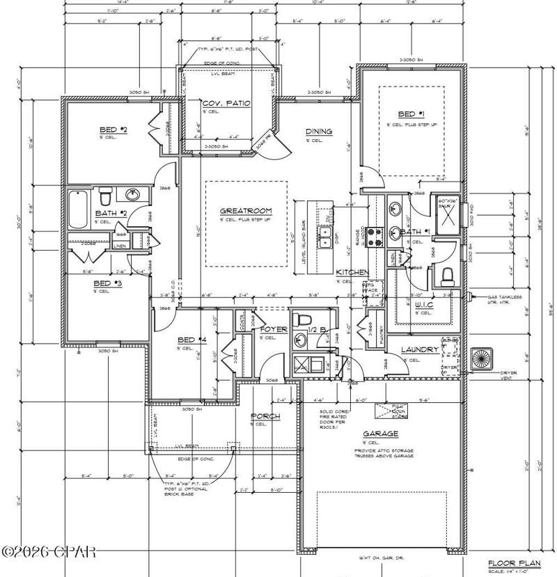 4 bedroom SingleFamilyResidence at 3945 Red Deer Circle, Game Farm, Panama City — photo 3