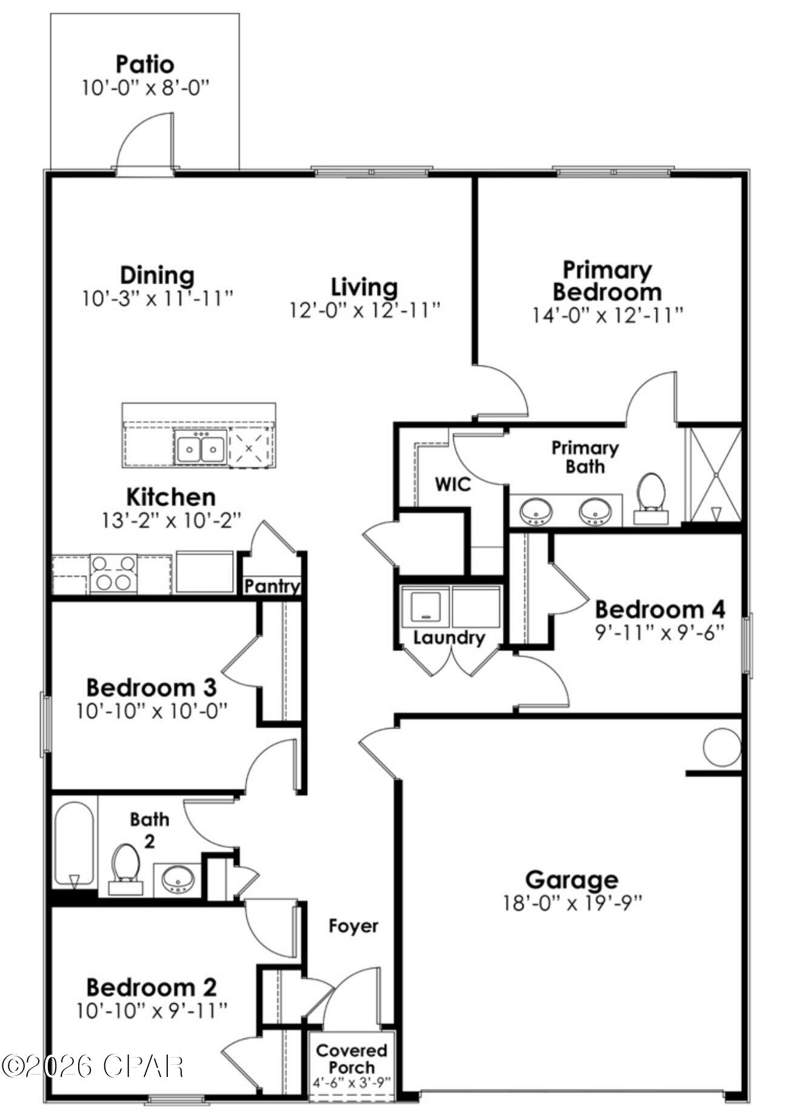 4 bedroom SingleFamilyResidence at 6400 Bellavia Lane, Liberty, Panama City — photo 5