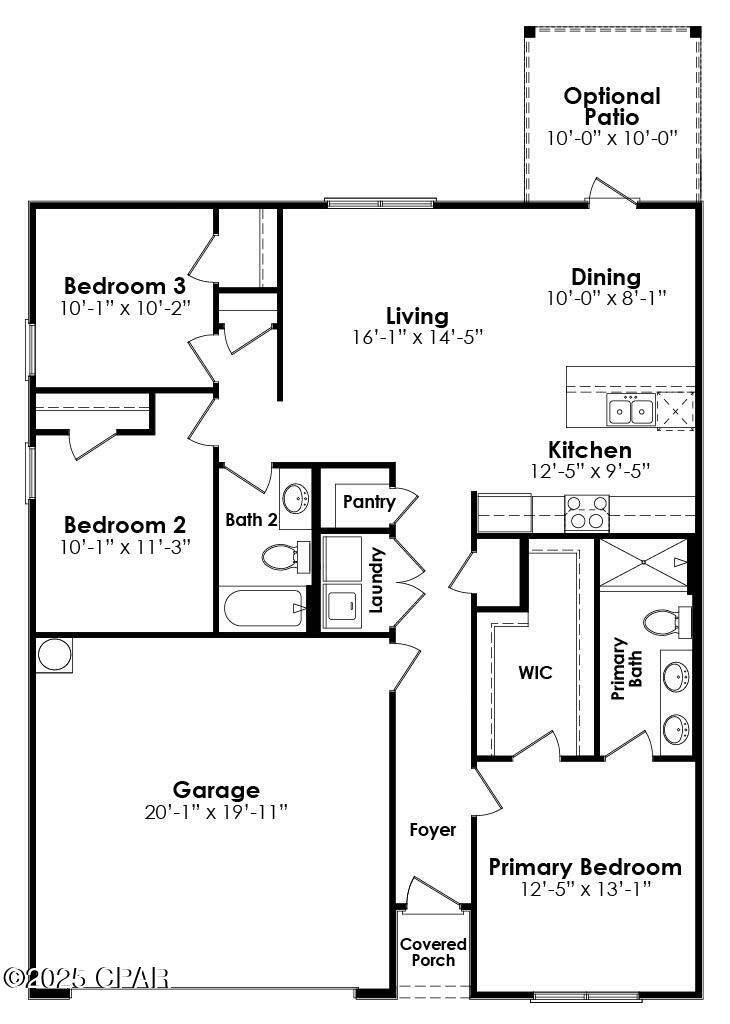 3 bedroom SingleFamilyResidence at 7037 William Pitsenbarger Road, Liberty, Panama City — photo 2