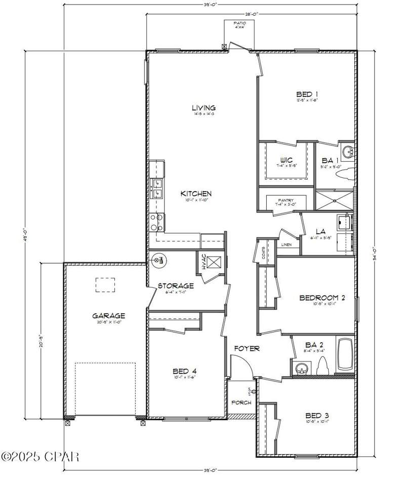 4 bedroom SingleFamilyResidence at 7352 John Levitow Lane, Liberty, Panama City — photo 2