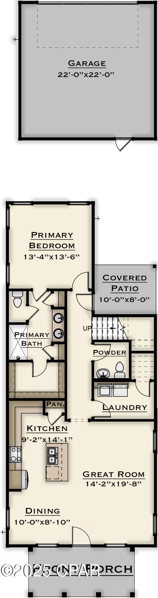 4 bedroom SingleFamilyResidence at 1453 Tulip Court Lot 731 - Iva Plan, Sweetbay, Panama City — photo 3