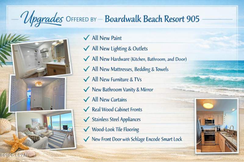 1 bedroom Condominium at 9450 S Thomas Drive 905D, Boardwalk Central, Panama City Beach — photo 2