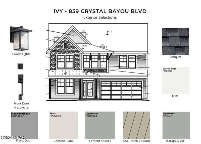 4 bedroom SingleFamilyResidence at 859 Crystal Bayou Boulevard, Breakfast Point East, Panama City Beach — photo 2