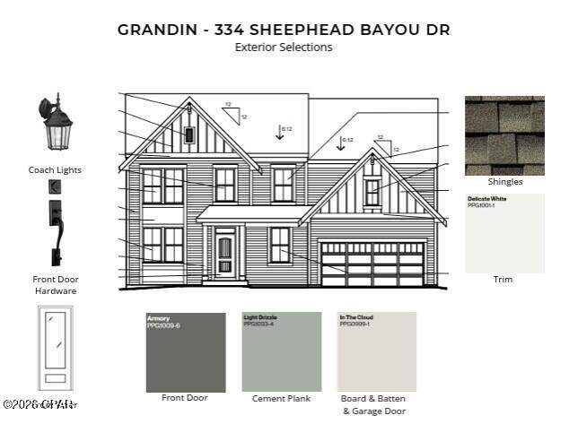 4 bedroom SingleFamilyResidence at 334 Sheephead Bayou Drive, Breakfast Point East, Panama City Beach — photo 2