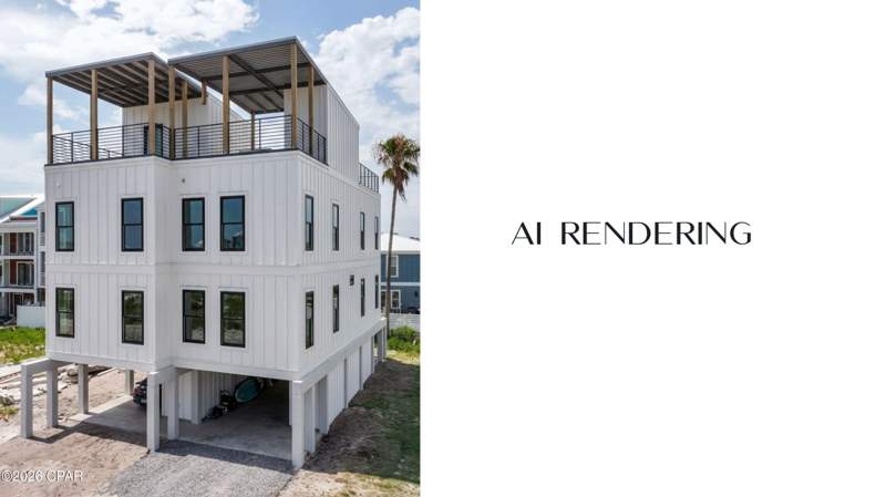 3 bedroom Attached at 106 S 37th Street B, Mexico Beach Unit 5, Mexico Beach — photo 3