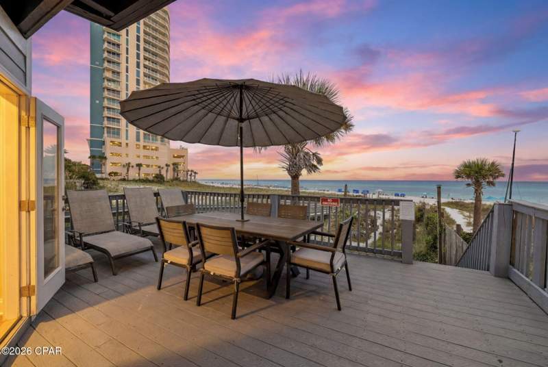 2 bedroom Attached at 17305 Front Beach Road 1, Blue Surf Townhouses, Panama City Beach — photo 2