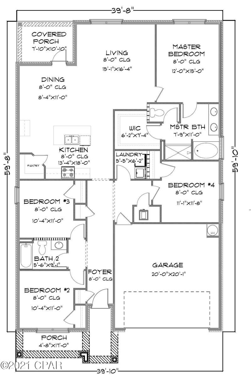 4 bedroom SingleFamilyResidence at 214 Reddy Creek Drive, Park Place Phase 1, Panama City — photo 2