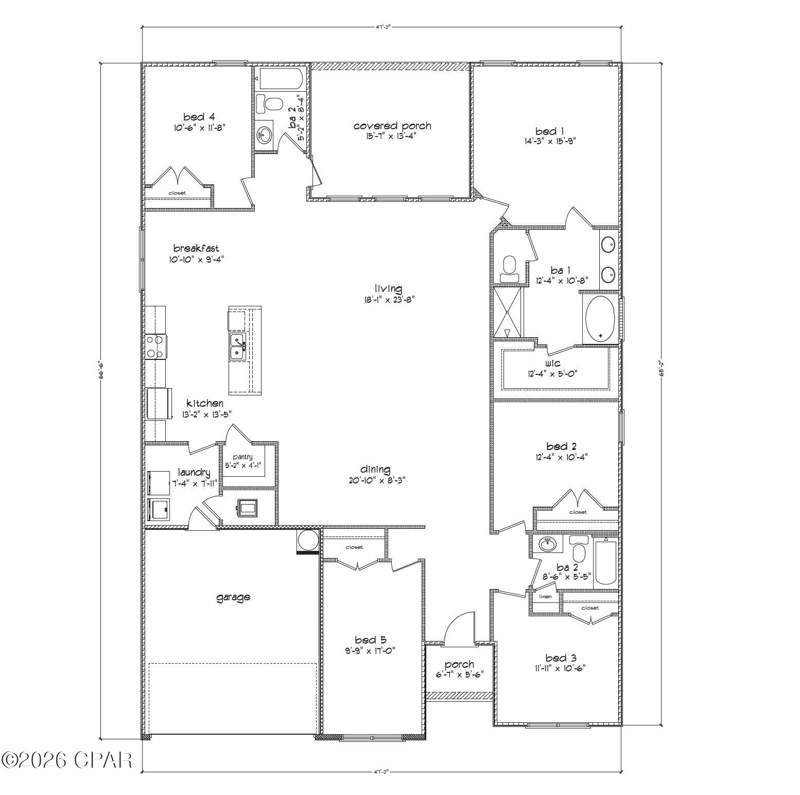 5 bedroom SingleFamilyResidence at 4059 Falcon Drive, Sunny Hills Unit 6, Chipley — photo 2
