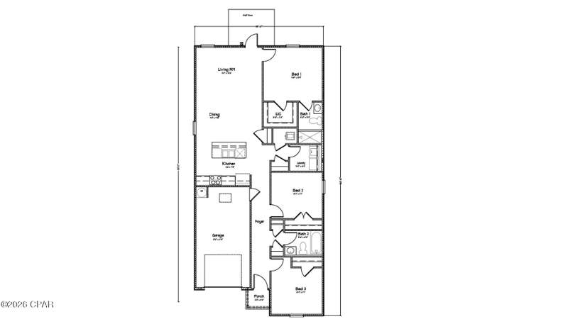 3 bedroom SingleFamilyResidence at 3581 Viking Drive, Sunny Hills, Chipley — photo 2