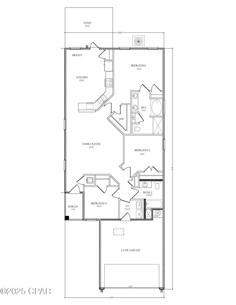 3 bedroom SingleFamilyResidence at 210 Reddy Creek Drive, Park Place Phase 1, Panama City — photo 2
